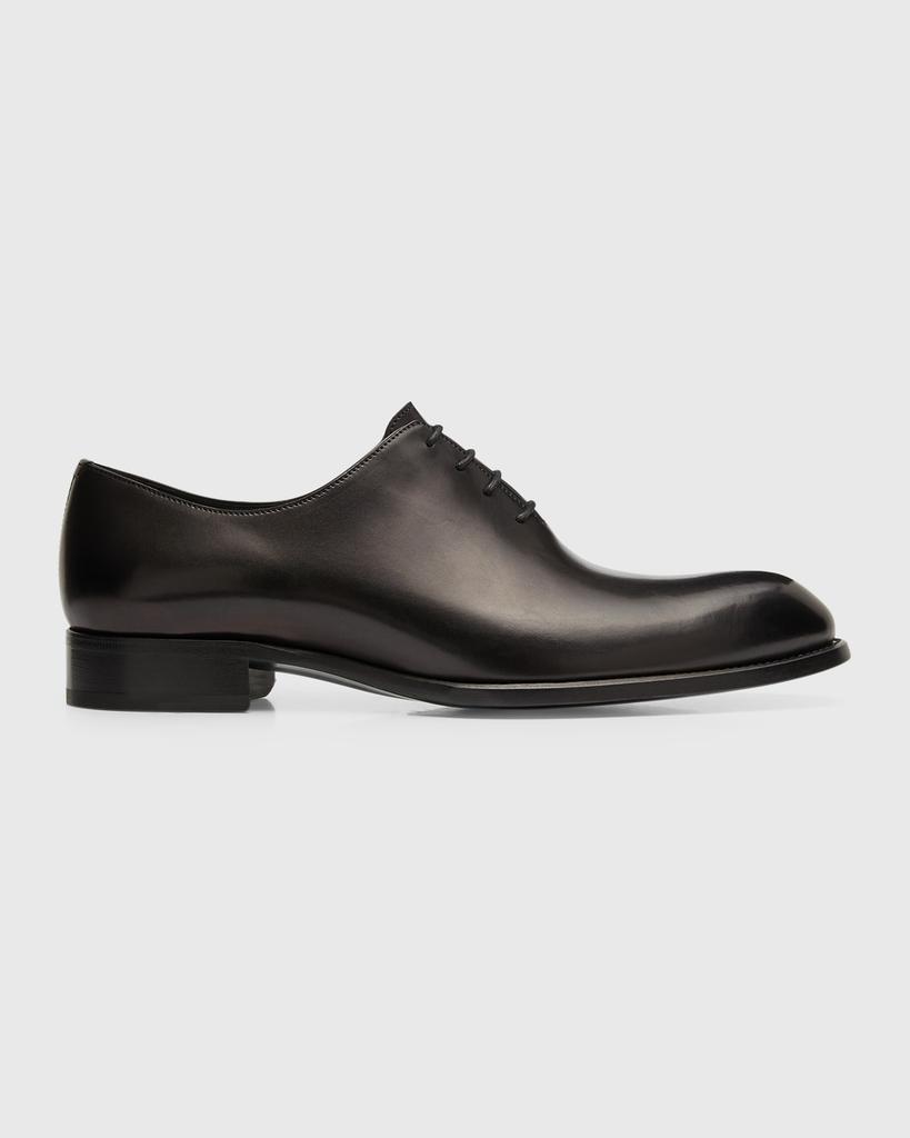 Brioni Men's Cardinal Leather Oxfords