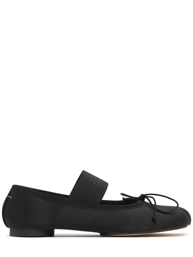 MM6 5mm Ballet Shoes Satin Ballerina Flats 1