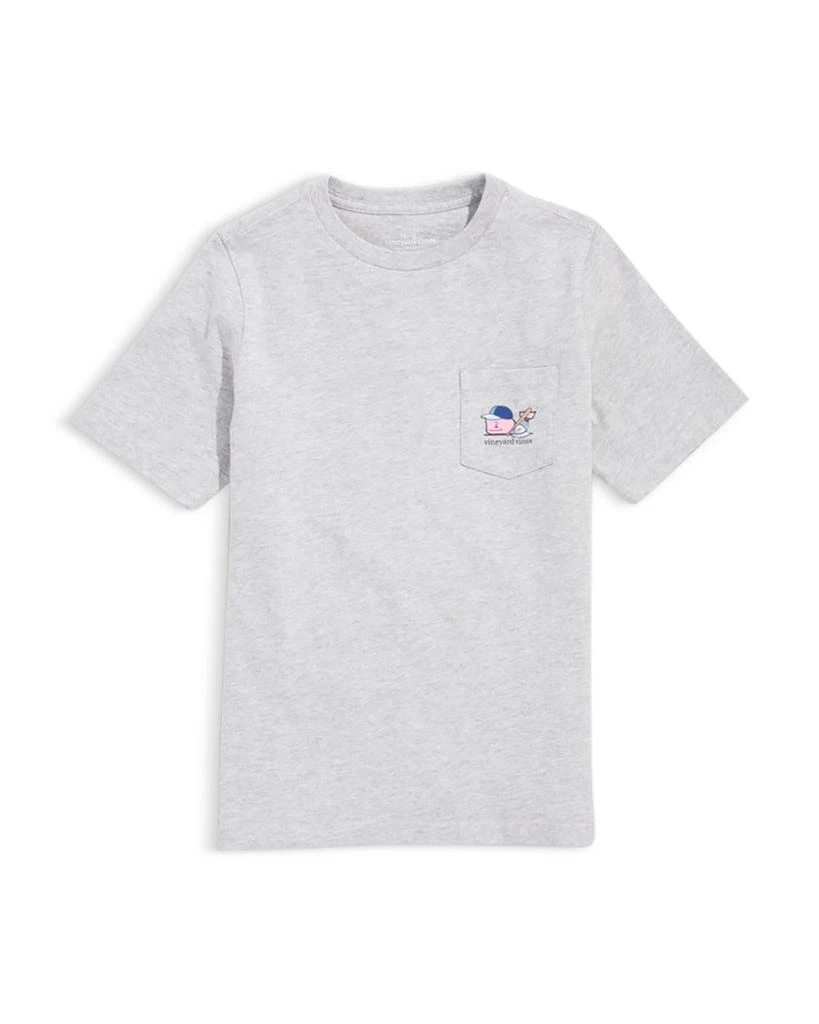 Vineyard Vines Boys' Whale Baseball Player Tee - Big Kid 1