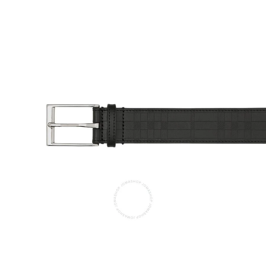 Burberry Embossed Check Leather Belt 2