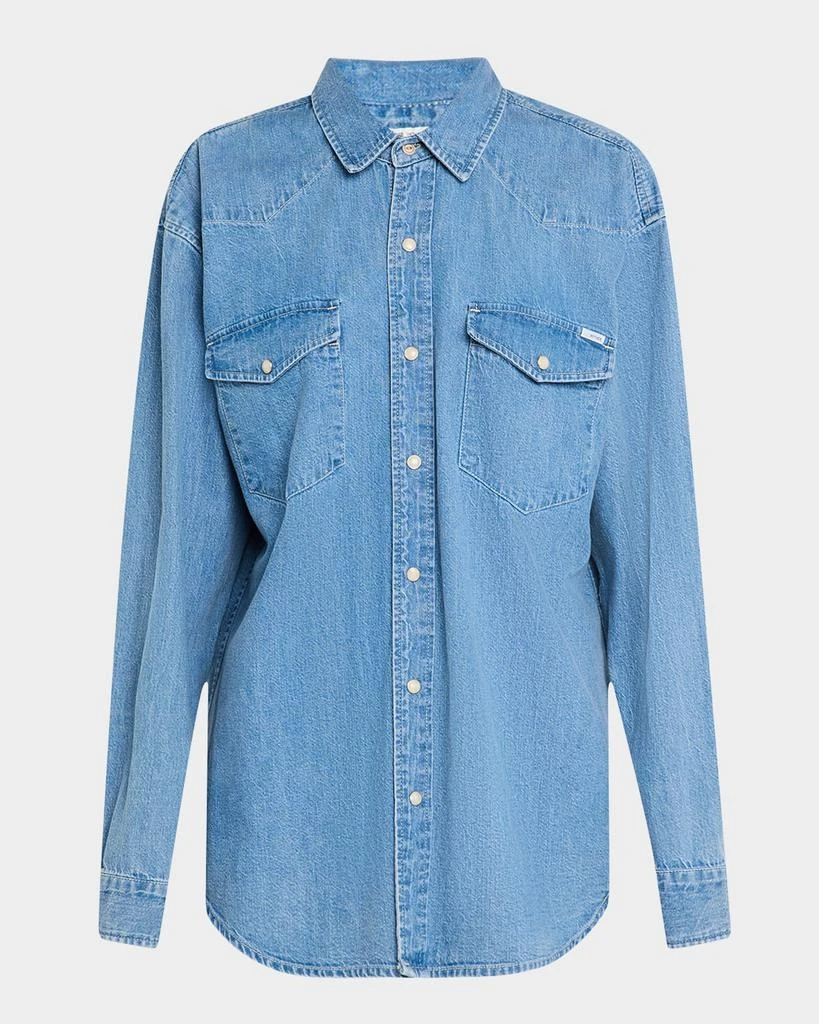 MOTHER All My Exes Denim Shirt 1
