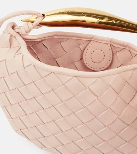 Bottega Veneta Sardine Intrecciato Baby leather crossbody bag 3