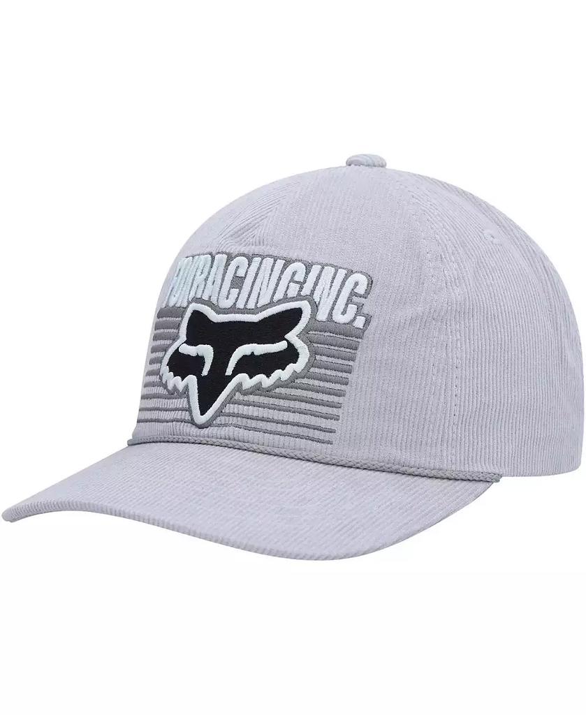 Fox Men's Gray Carv Snapback Hat