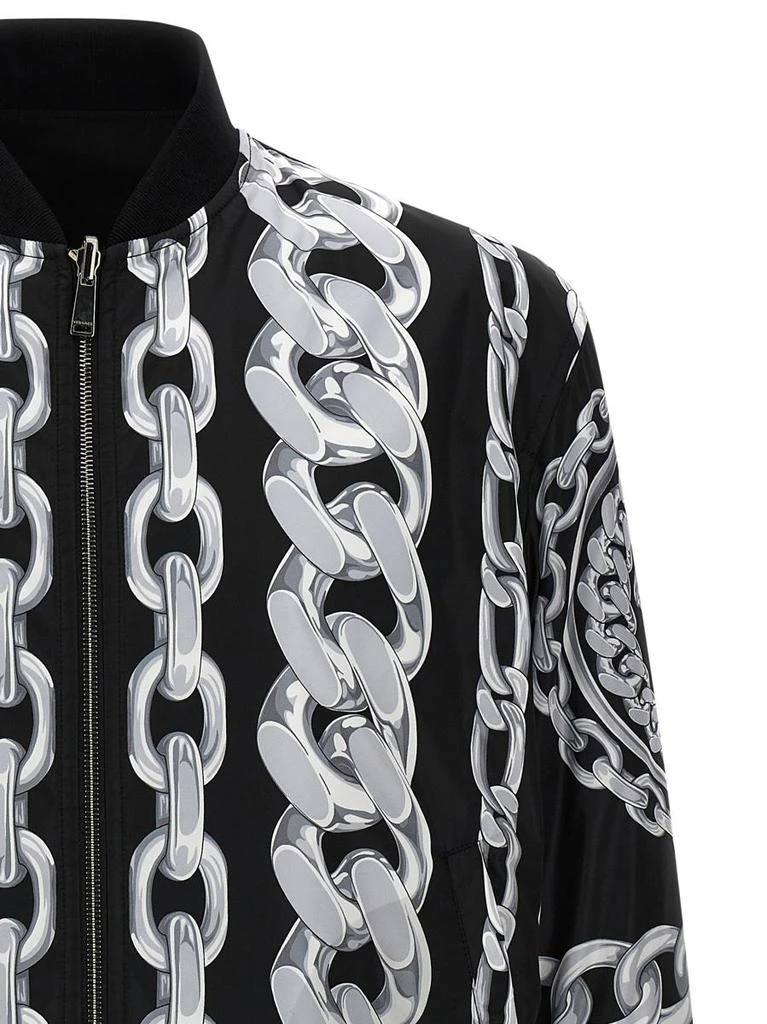Versace Versace 
Medusa Chains
 Reversible Bomber Jacket 4