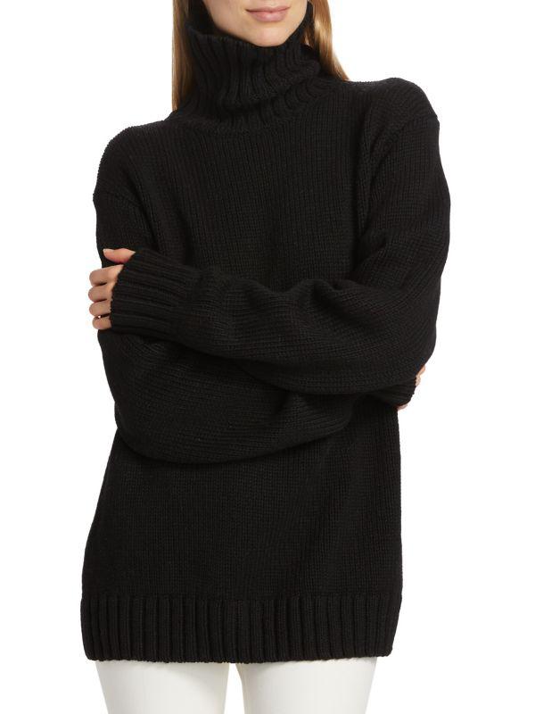 Helmut Lang Archive Wool-Blend Turtleneck Sweater