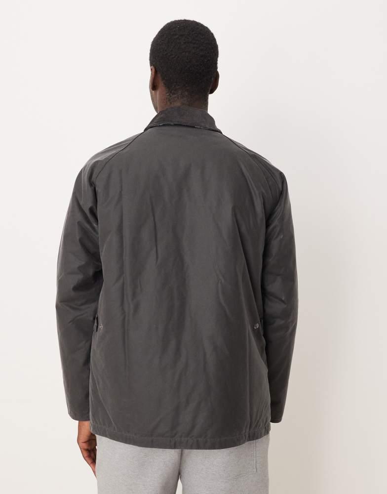 Barbour Barbour Ambleside wax jacket in grey/tartan tbc - GREY