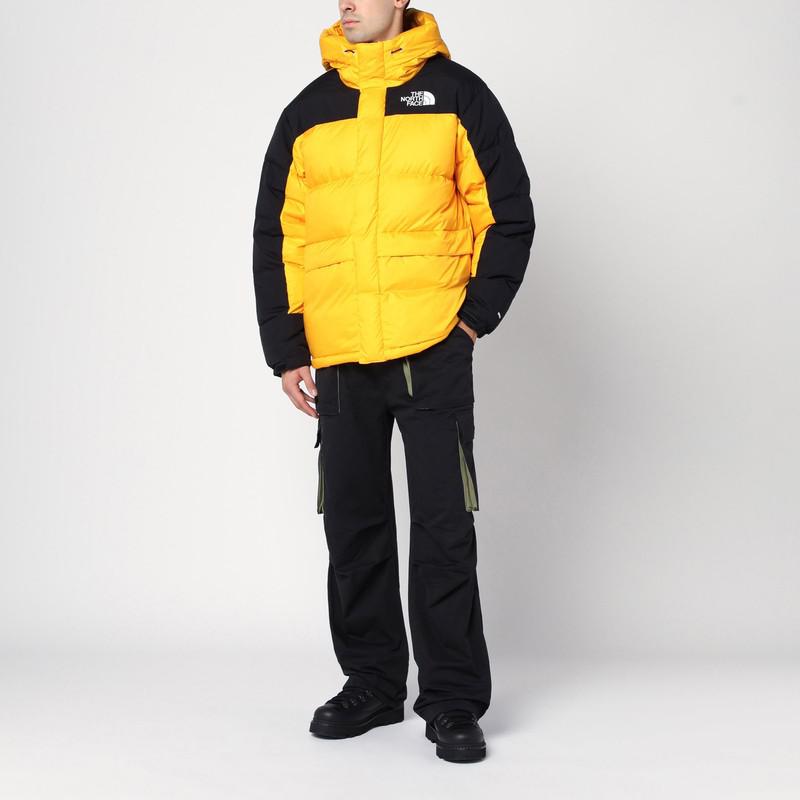 The North Face Himalayan black/yellow down jacket