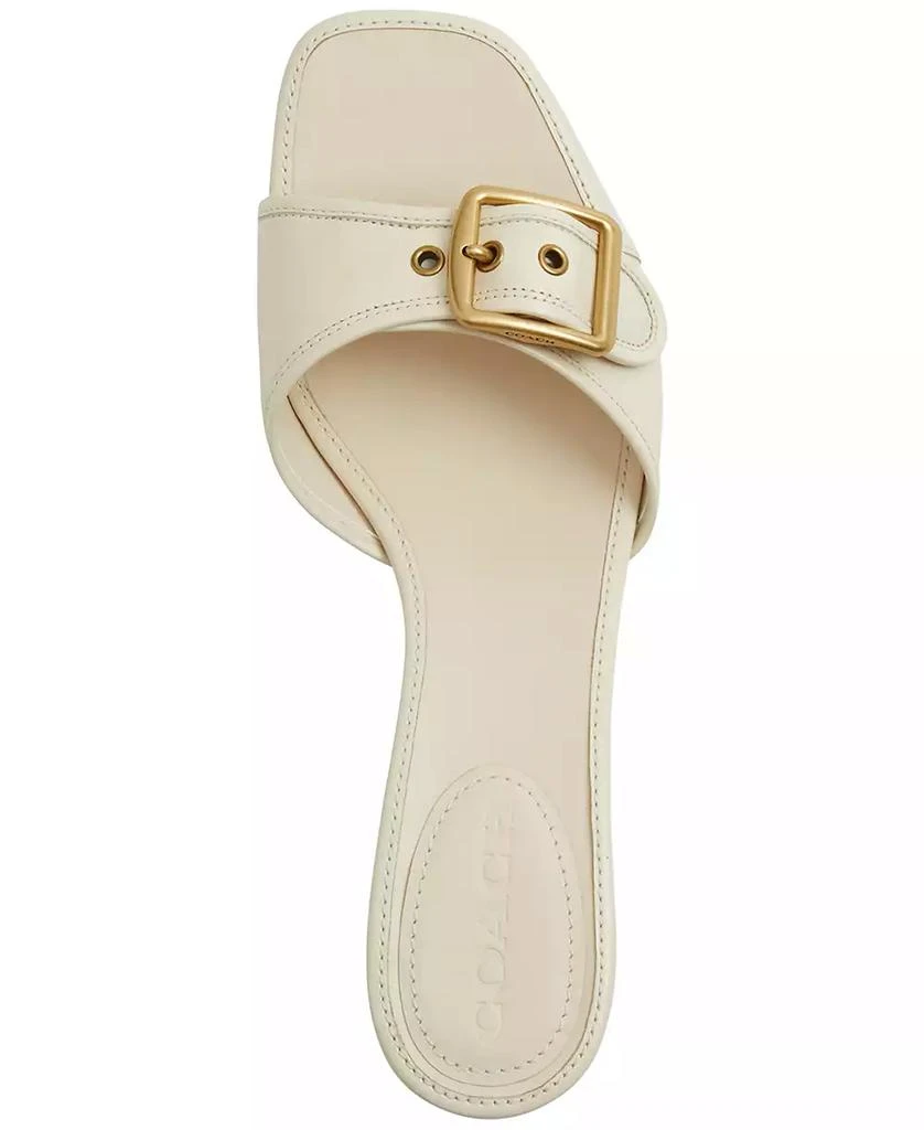 Coach Women's Margot Kitten-Heel Slide Sandals 4