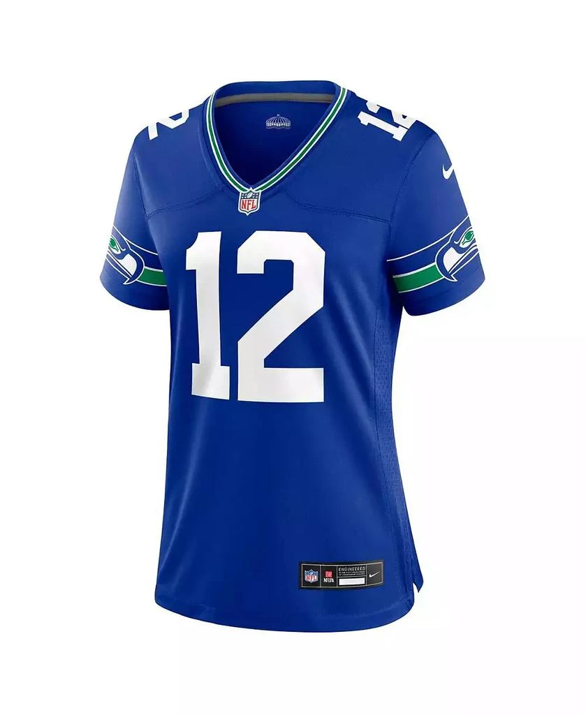 NIKE Women's 12th Fan Seattle Seahawks Throwback Player Game Jersey 2