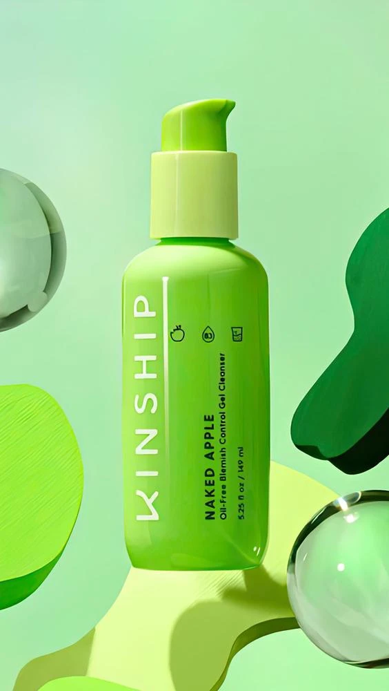 Kinship Naked Apple Niacinamide Deep Pore Gel Cleanser 3