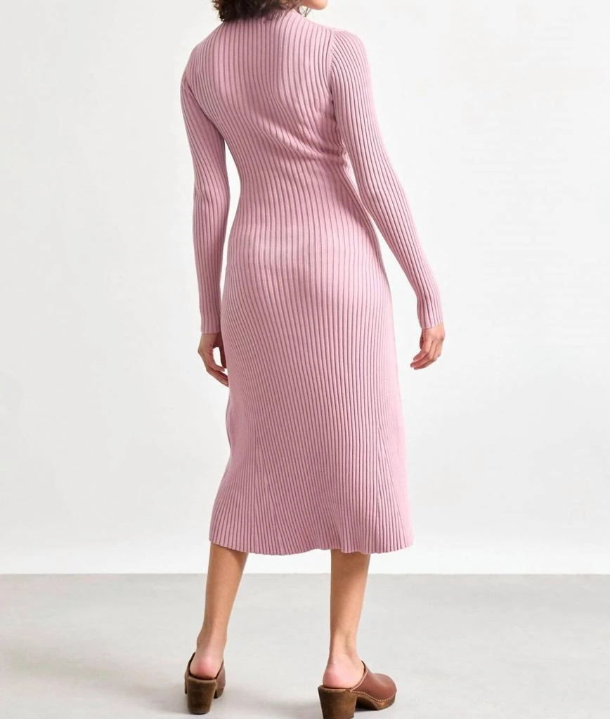 open lace back dress ROSÉ Sweatshirt Dress main image 0