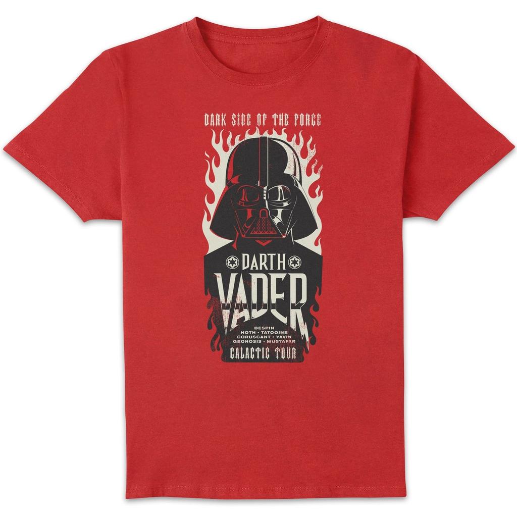 Star Wars Star Wars Vader Flames Unisex T-Shirt - Red