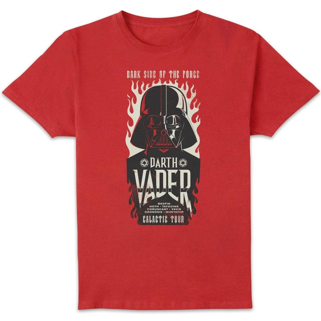 Star Wars Star Wars Vader Flames Unisex T-Shirt - Red 1