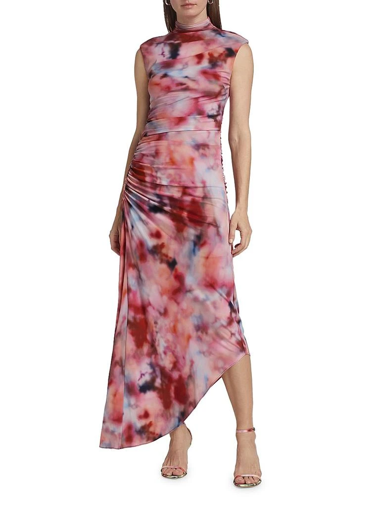 AMUR Kai Printed Jersey Midi-Dress 2