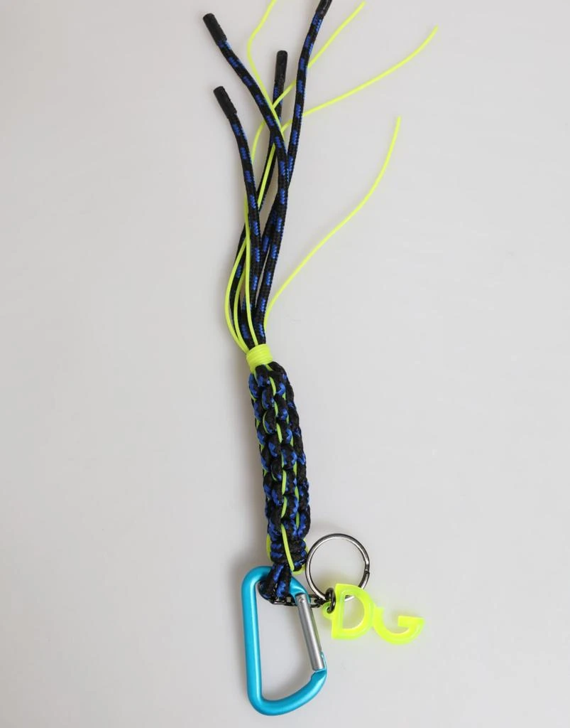 Dolce 
Gabbana Polyester Tape String DG Logo Keychain Men
s Keyring (Pre-Owned)
