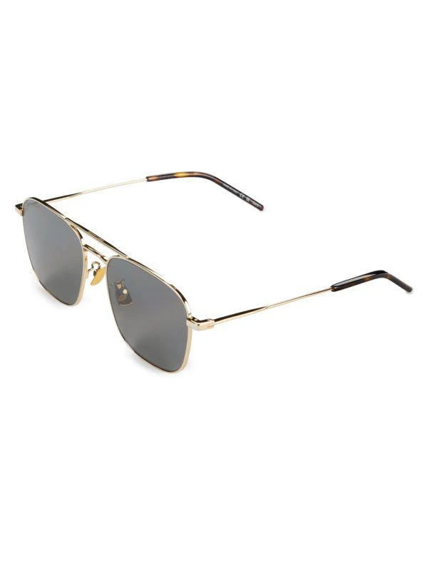 Yves Saint Laurent 56MM Rectangle Sunglasses 2