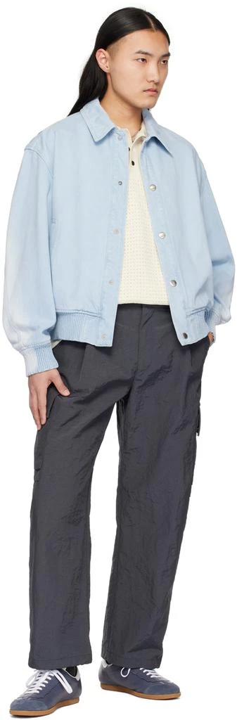 Solid Homme Blue Washed Denim Jacket 4