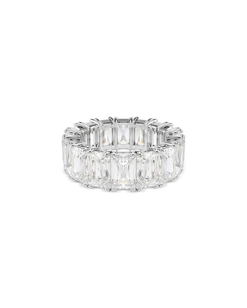 Swarovski Matrix Crystal Eternity Band Ring 1