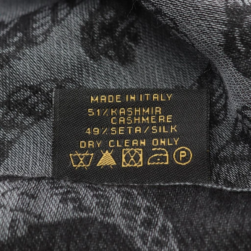 BVLGARI Silk Cashmere Scarf (Pre-Owned) 3