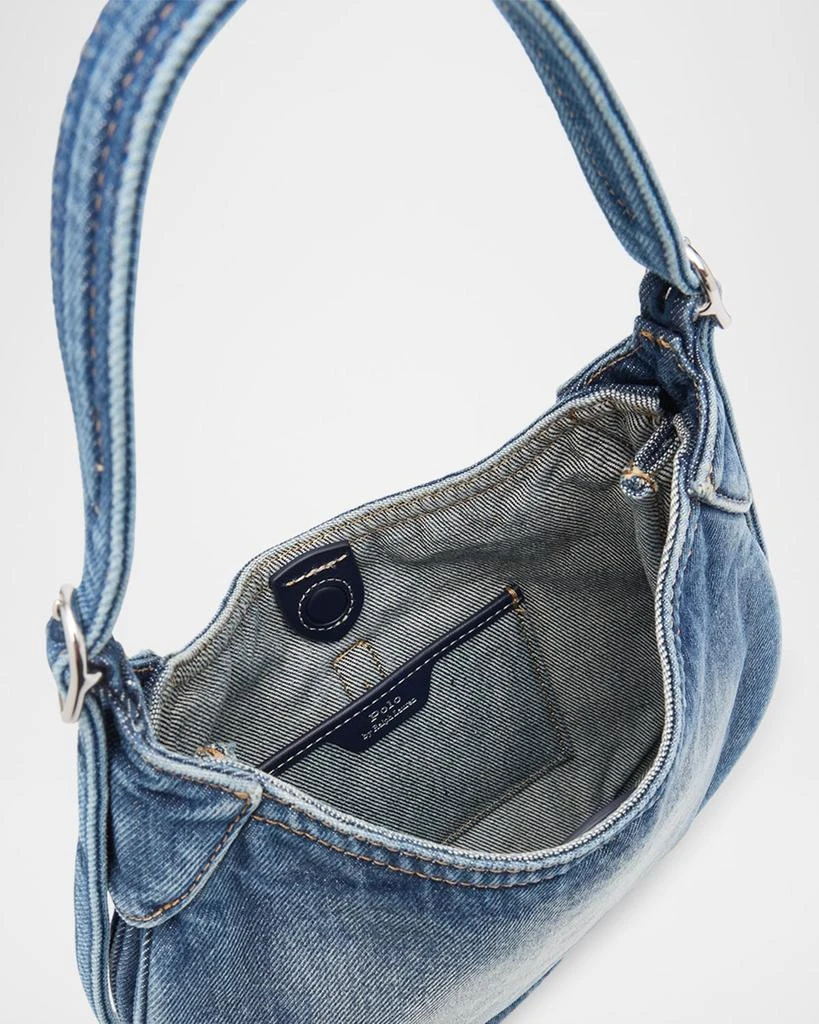 Ralph Lauren Polo ID Denim Shoulder Bag 4
