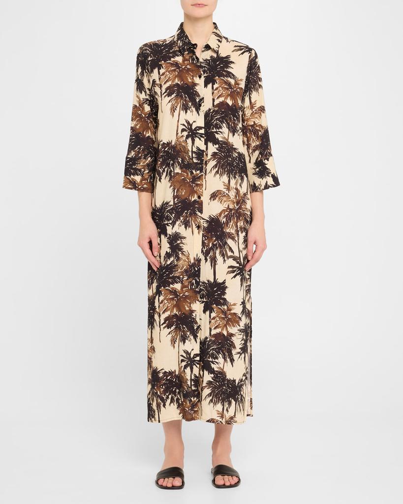 LENNY NIEMEYER Corumbau Button-Front Maxi Shirtdress