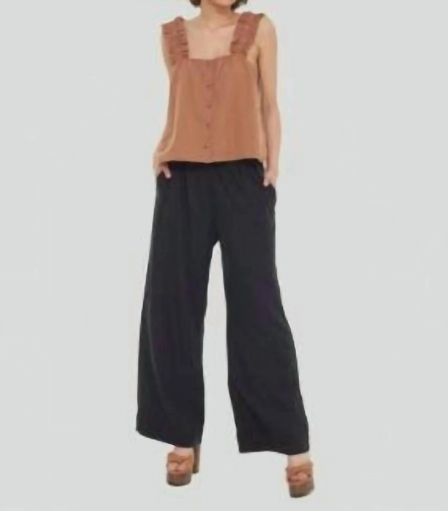 Dex Dex - Elastic-waist Wide-leg Pants 3
