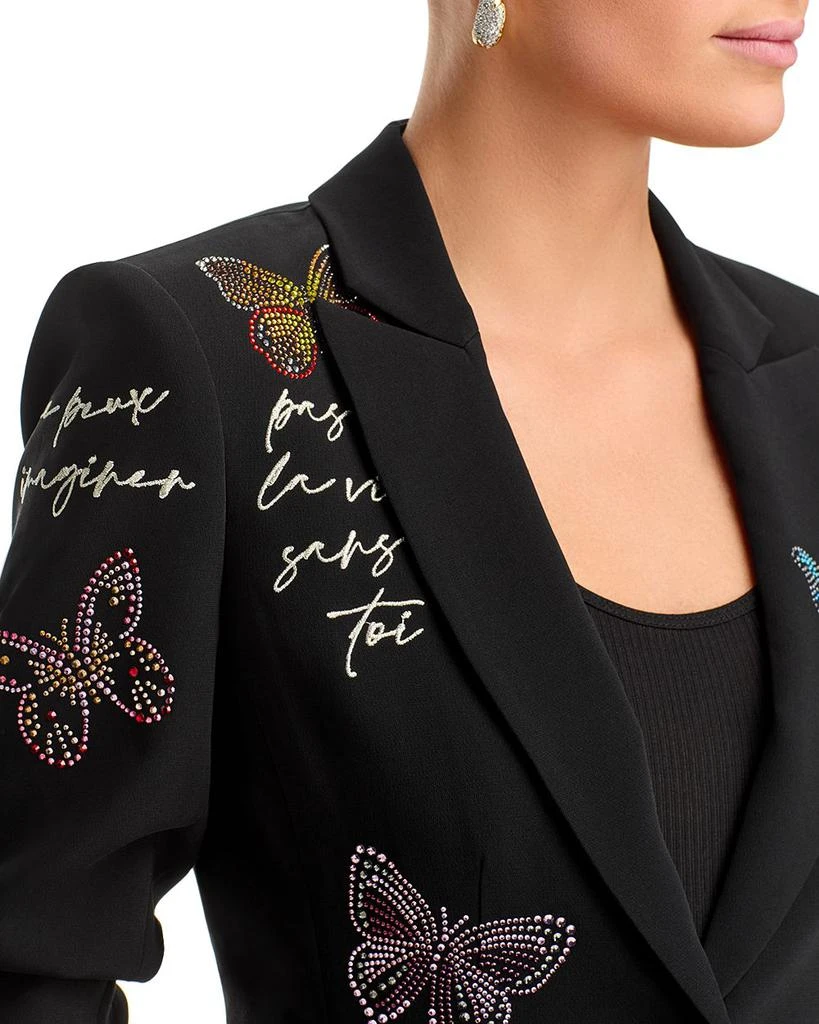 Cinq à Sept Butterfly Loveletter Scrunched Cheyenne Blazer 5