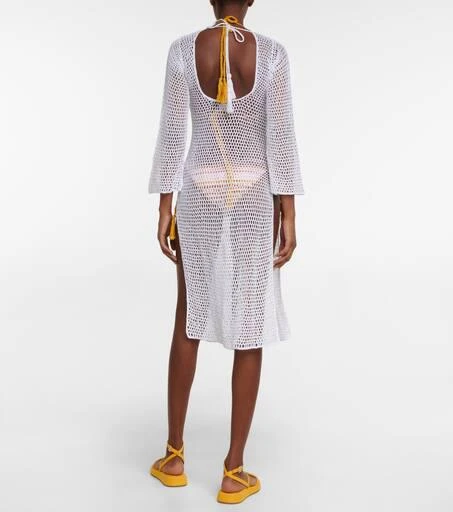 ANNA KOSTUROVA Zen Mesh crochet beach dress 3