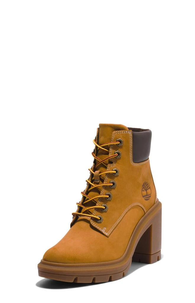 Timberland Women's Wheat Allington Heights Mid Lace-Up Boots 9
