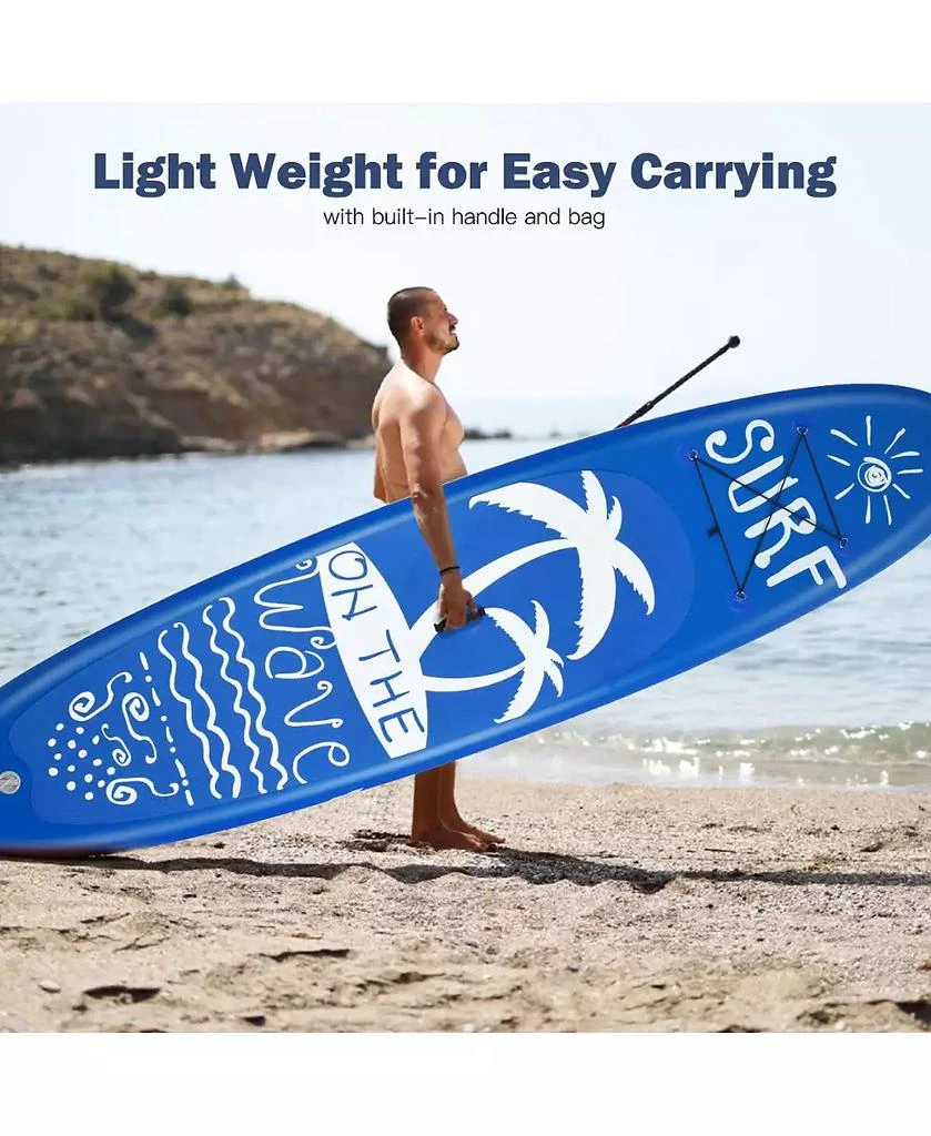 Costway Inflatable Stand Up Paddle Board Surfboard 4