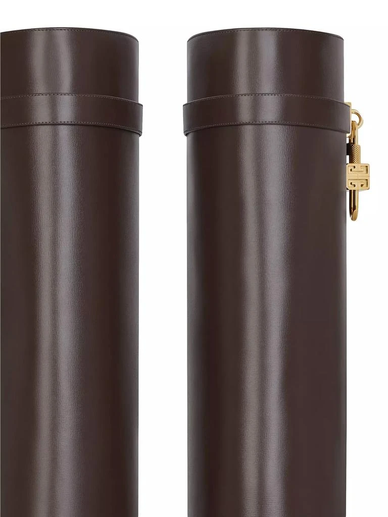 Givenchy Shark Lock Boots in Leather 6