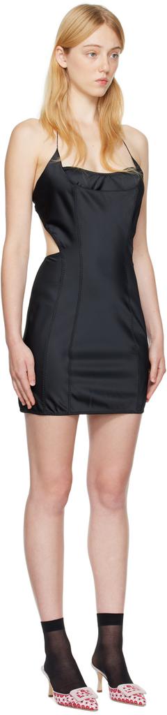 Anna October Black Vivienne Minidress