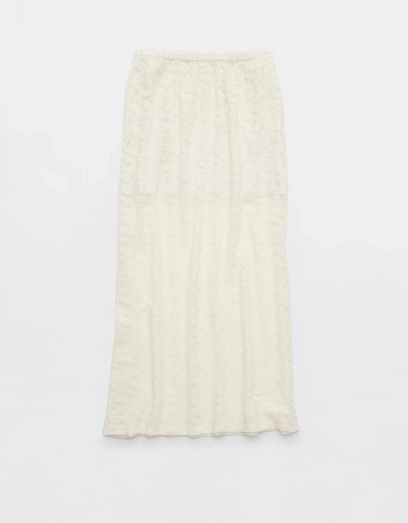 Aerie Aerie Vintage Lace Midi Skirt 4