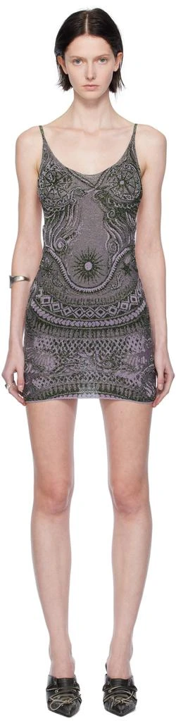 Jean Paul Gaultier Purple Soleil Minidress 1