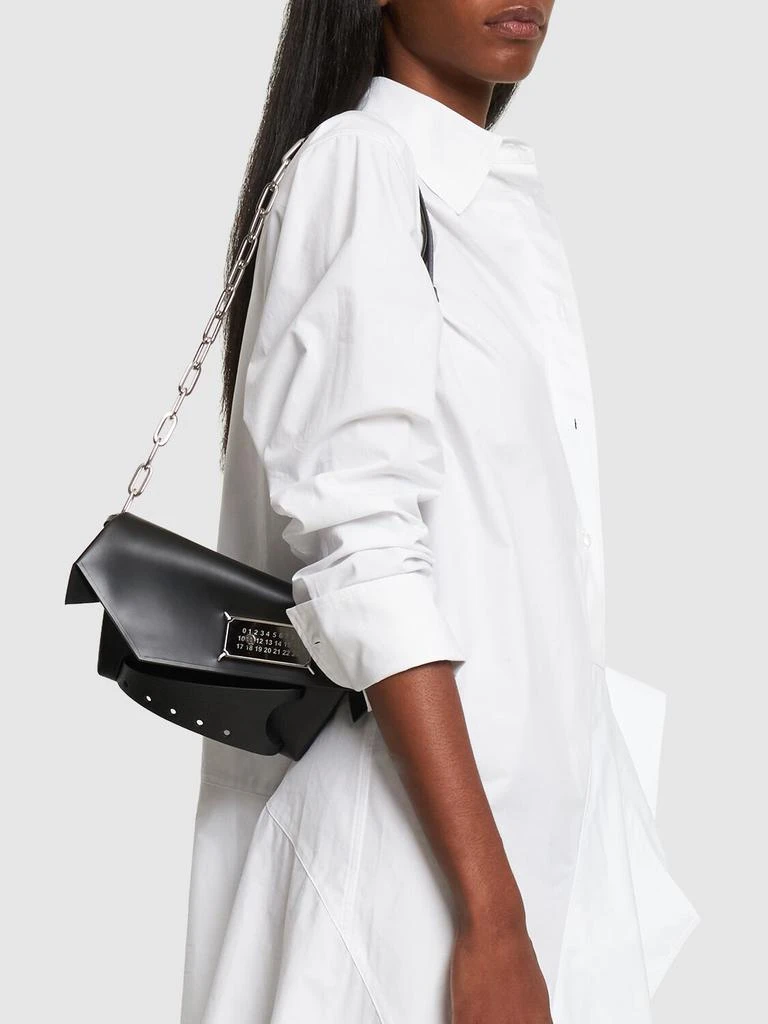 MAISON MARGIELA Small Classique Snatched Leather Clutch 1
