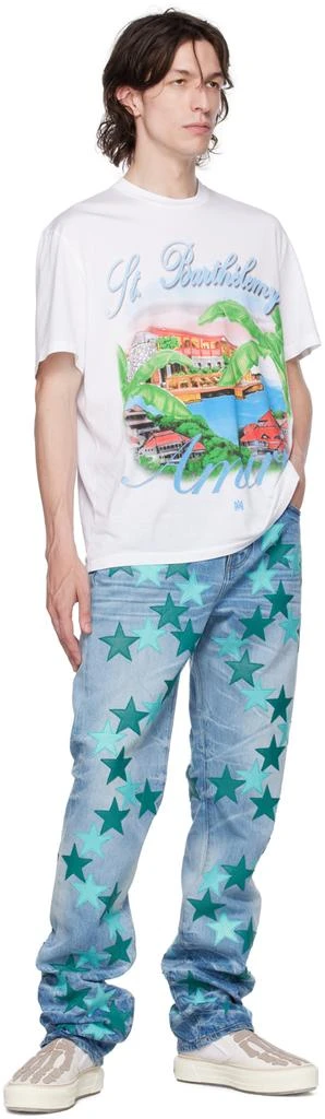 AMIRI Blue Chemist Edition Star Jeans 4