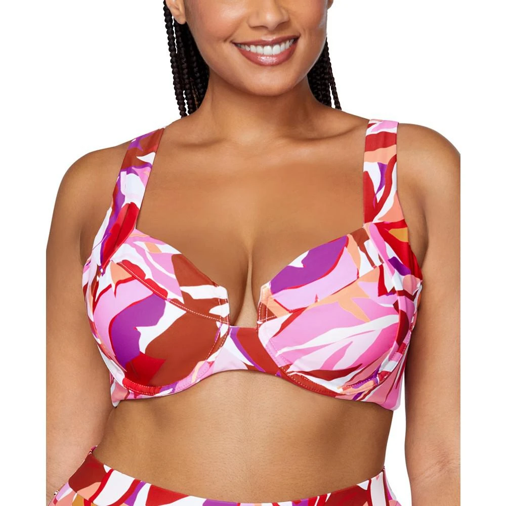 Raisins Curve Trendy Plus Size Goldens Bra Bikini Top