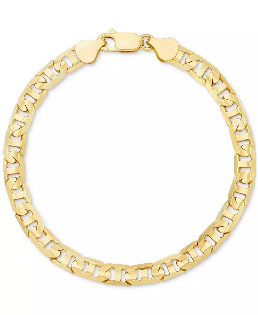 Macy
s Men
s Mariner Link Chain Bracelet in 14k Gold-plated Sterling Silver