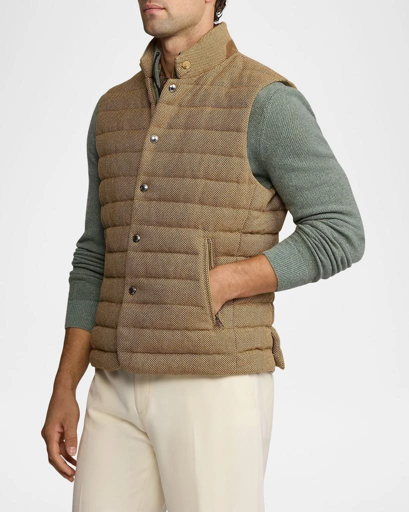 Ralph Lauren Men's Quilted Tweed Down Vest 5