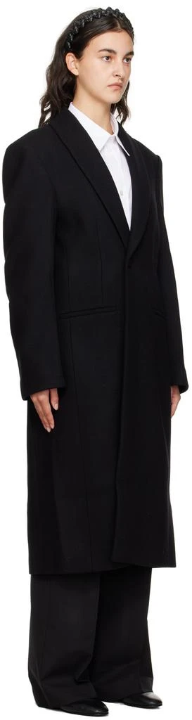 Róhe Black Tailored Coat 2