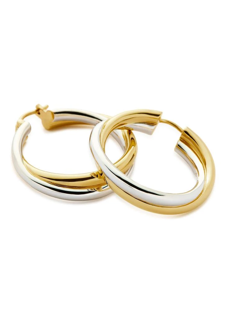 Missoma X Lucy Williams Entwine large hoop earrings  4