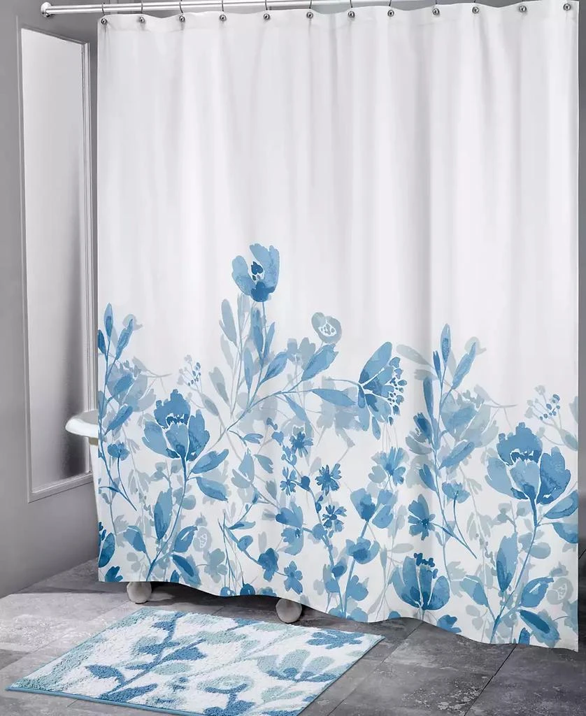 IZOD Mystic Floral Shower Curtain, 72" x 72" 1