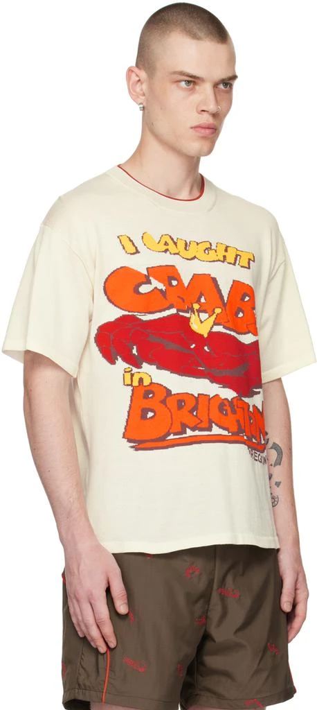 Robyn Lynch Off-White Jacquard T-Shirt 2