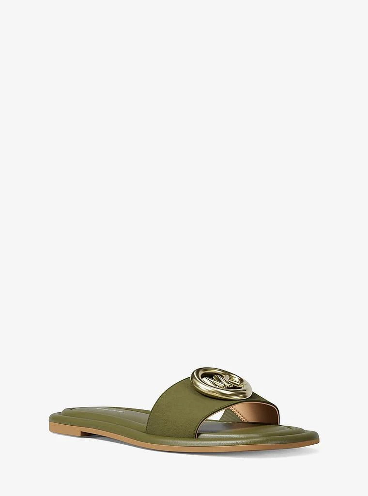 Michael Kors Milan Suede Slide Sandal