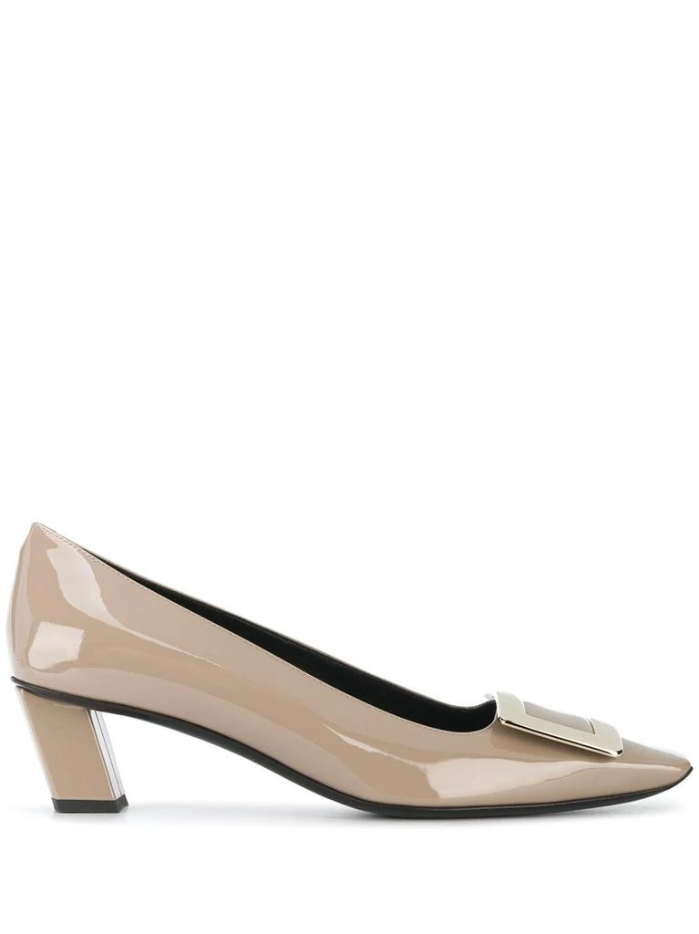 Roger Vivier ROGER VIVIER - Belle Vivier Leather Pumps 1