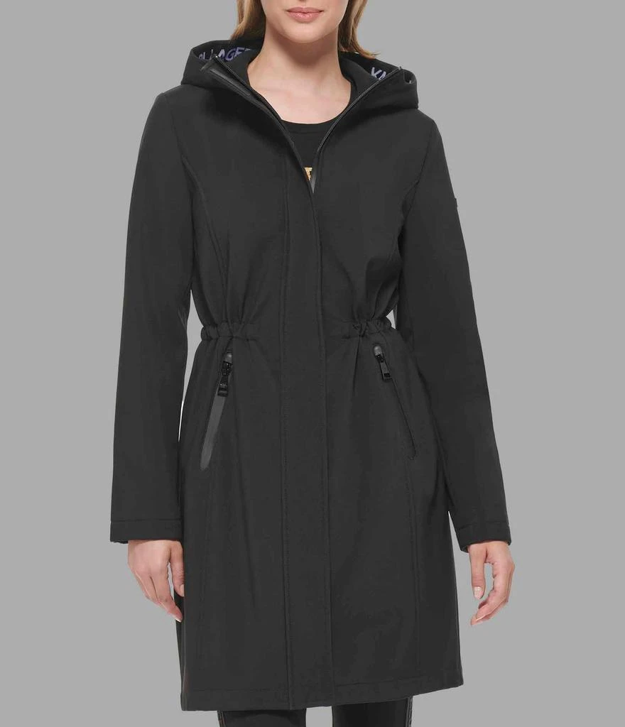 Karl Lagerfeld Paris BONDED TECH ANORAK WITH HOOD 1