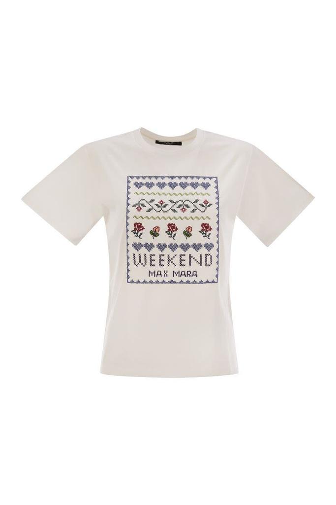 Weekend Max Mara Weekend Max Mara Cabina - Jersey T-Shirt With Print