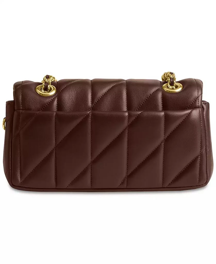 Coach Quilted Leather Tabby Shoulder Bag 20 with Chain 3