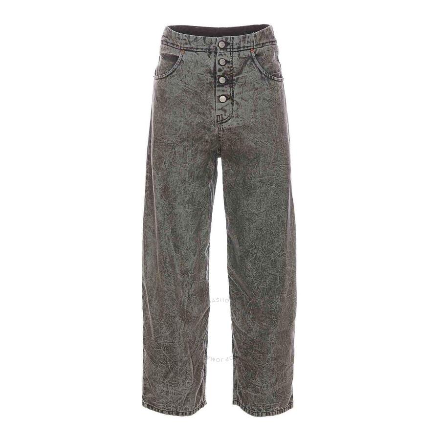MM6 Maison Margiela Blue Twisted Outseam Jeans WAIST-US-29 MM6 Maison Margiela Blue Twisted Outseam Jeans WAIST-US-29