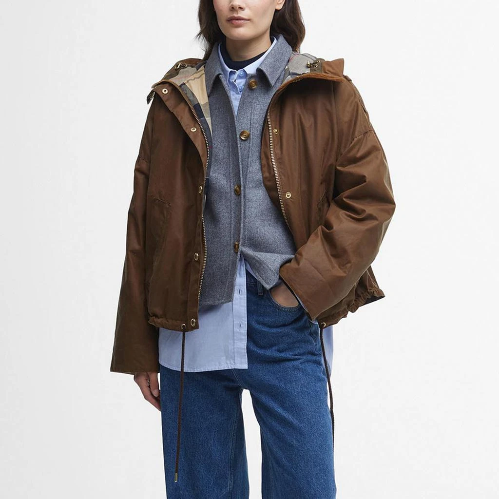 Barbour Inez Waxed Cotton Jacket 1